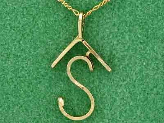 Brand Earring Necklace Set Sterling Silver Cattle Brand Handmade Ranch Brand Custom Brand Custom Design Family Brand Gold