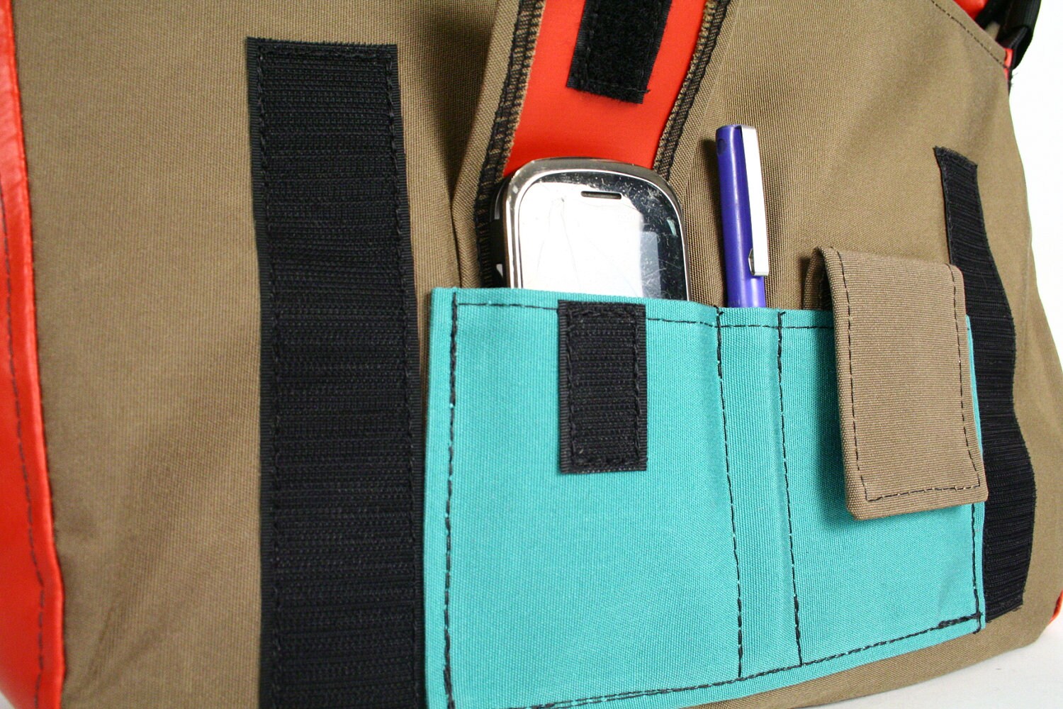 Medium Canvas Messenger Bag Etsy