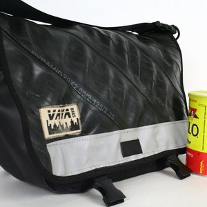 Petite Recycled Bike Tube Messenger Bag