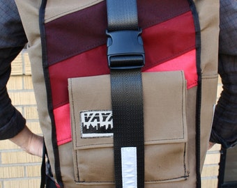 Marsala Rolltop Backpack