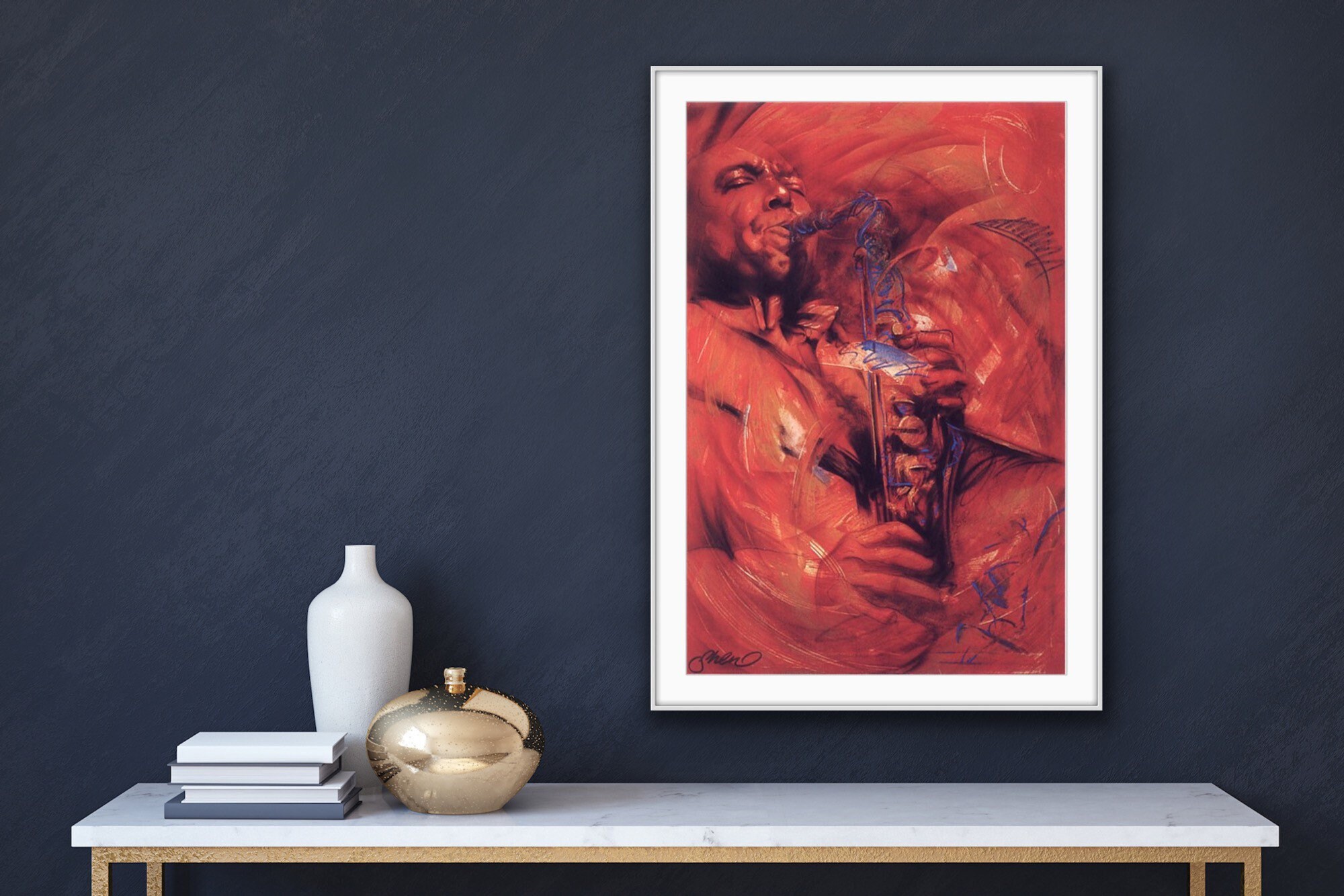 Charlie Parker Aka Bluebird Print on Paper or Canvas by Shenshen 210 - Etsy