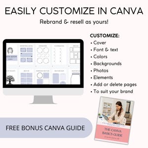 Vision Board Journal, Dream Manifestation, Law of Attraction, Goal Planning, Canva + PDF, PLR Resell Rights image 7
