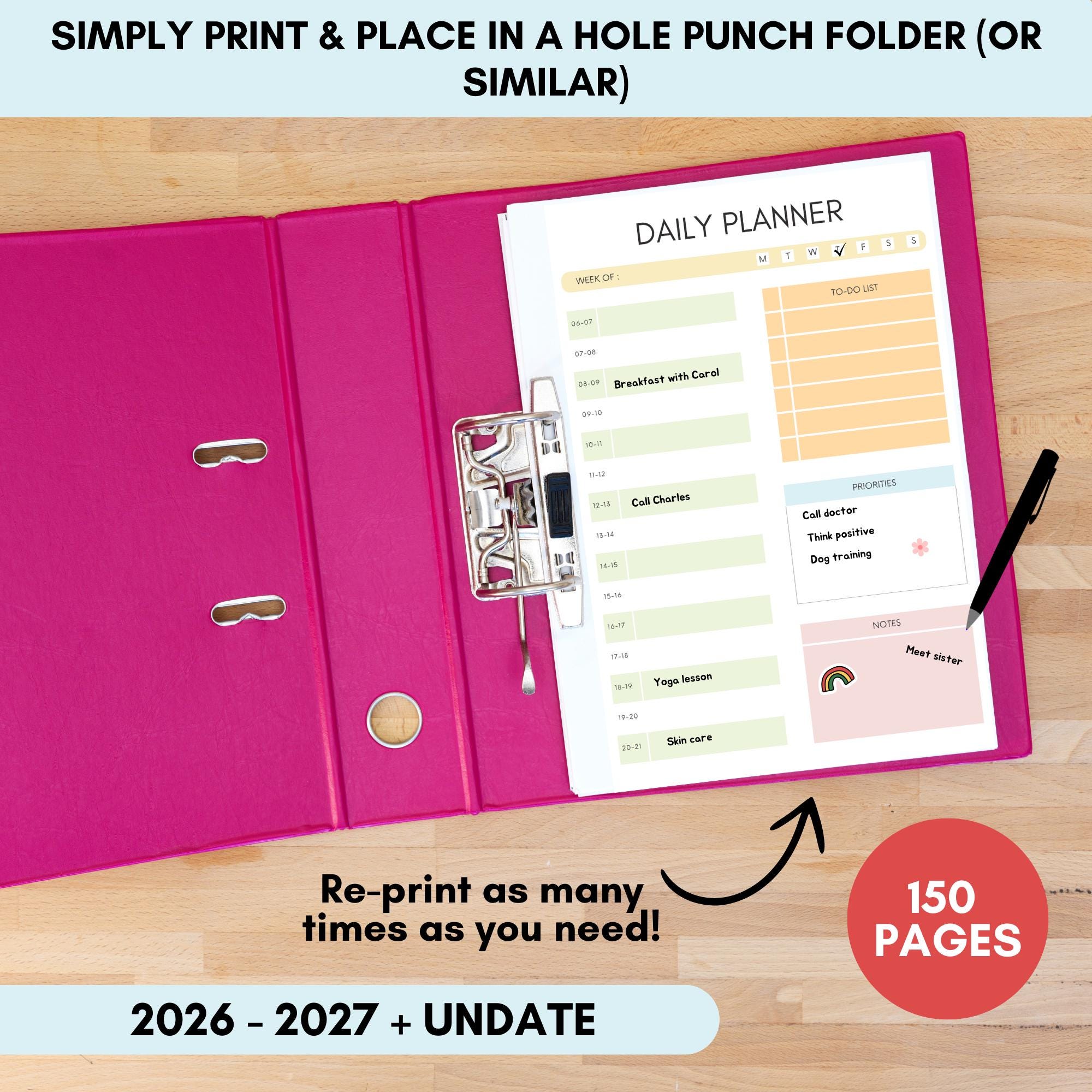 2026 ADHD Digital Planner With PLR Resell Rights, Adult Productivity ...