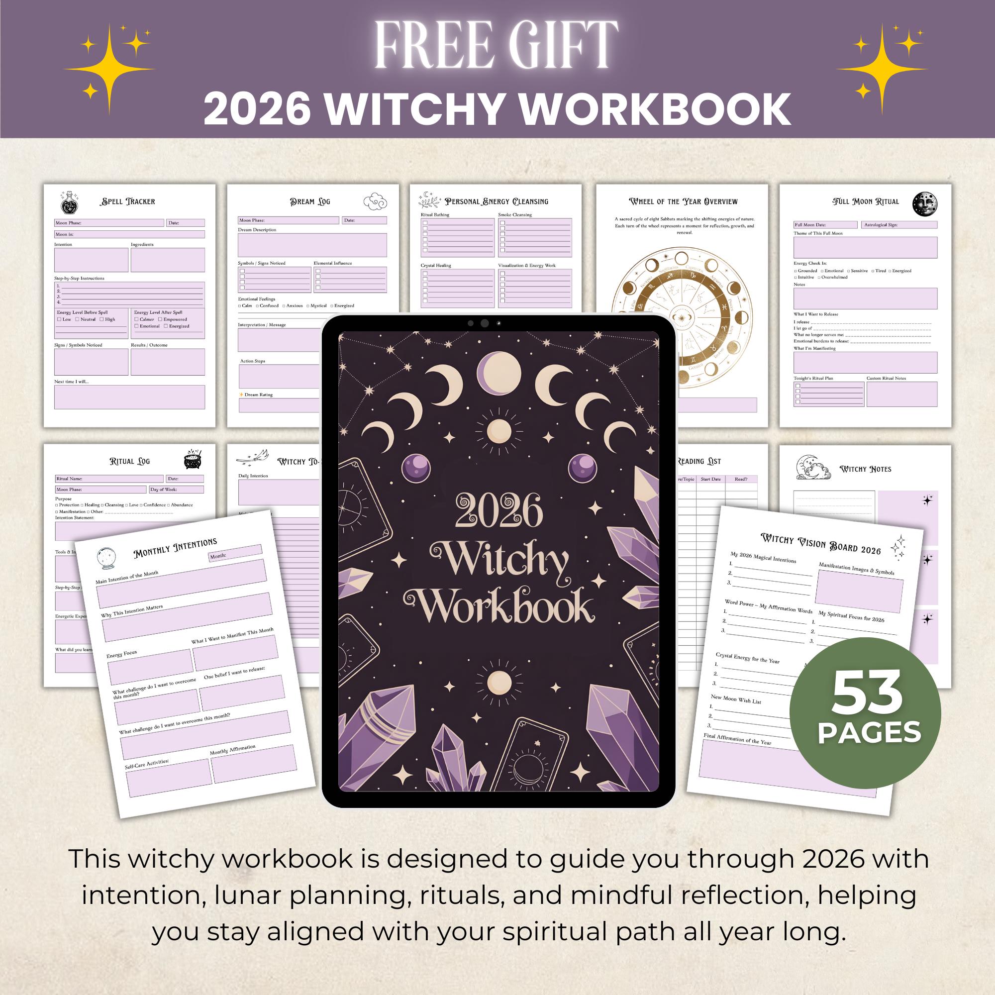 Rituals and Spells Witchcraft, Grimoire Pages, Book of Shadows, Canva ...
