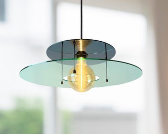 Große Acryl Pendelleuchten: Acryl Kristall Deckenleuchte für Wohnzimmer