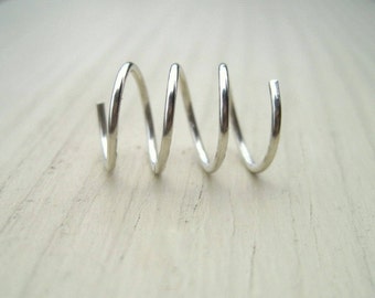 Silver Four-In-One Hoop