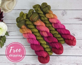 Blooming Lavender Socks Mini Skein Yarn Kit – Yarn Love