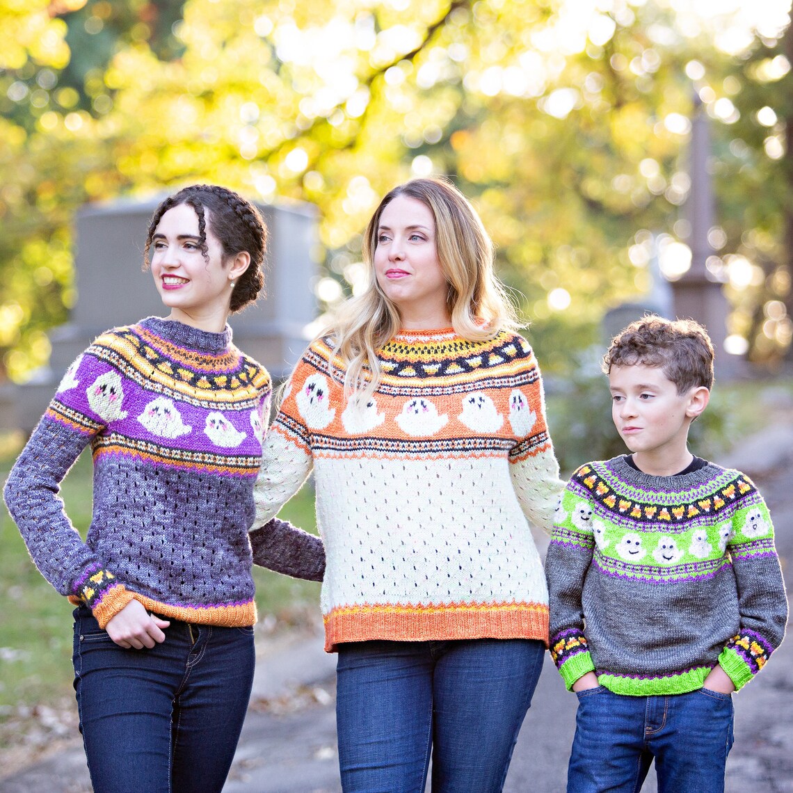 Halloween Sweater Knitting Pattern Knit a Holiday Sweater Etsy