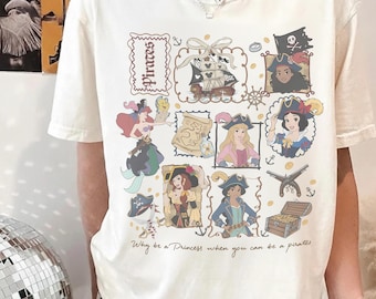 WDW Princess Pirates Shirt, Disney Princess Be a Pirates Coquette Bow T-Shirt, Pirates Night Party, Family Pirates of the Caribbean Tee