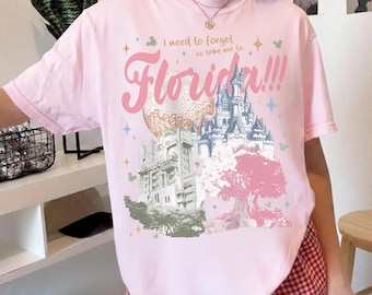 Disneyworld Shirt, Take Me To Florida Disney Shirt, Disney Castle Vacation Tee, Vintage Florida Postcard Shirt, Disney Trip Graphic Tee