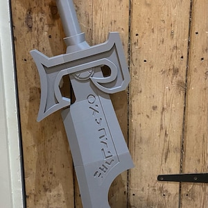 Ashbringer Sword Replica: 3D Printed World of Warcraft Cosplay Prop