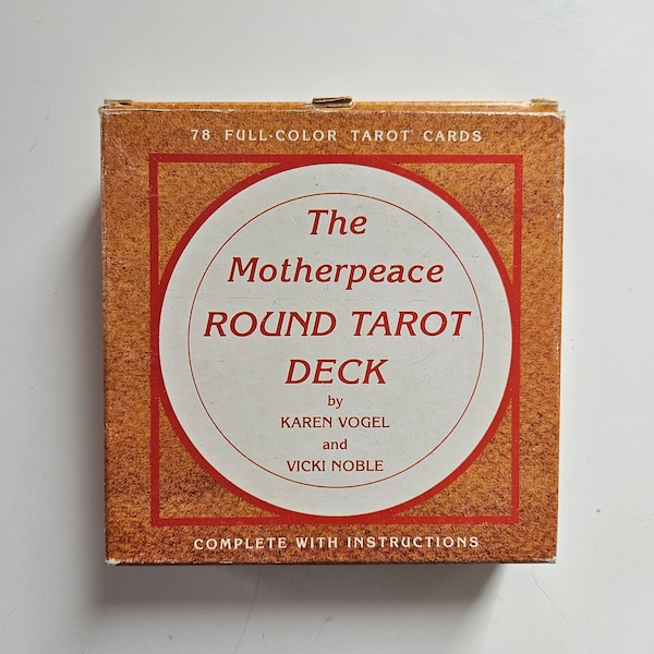 Vintage Motherpeace Round Tarot