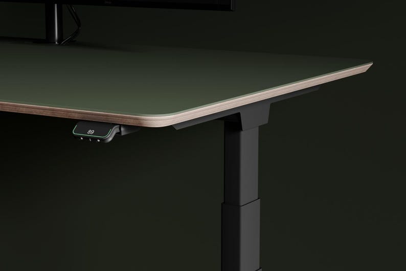 Linak Desk Riser Tystnad Wood - Linak Electric Standing Desk - Etsy