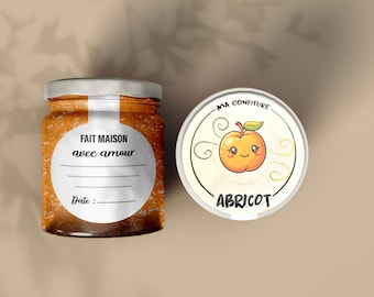 Zelfklevende sluitetiketten voor jampotten of andere potten | Aanpasbare stickers met heet goud