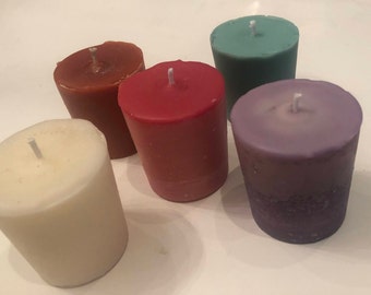 9 hand poured soy blend scented votive candles 2 oz size pick your fragrances