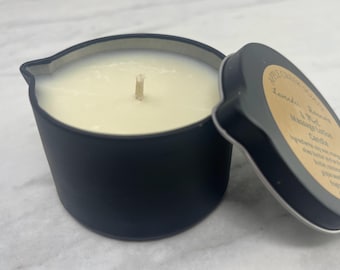 Massage Lotion Candle 6 oz All natural ingredients and butters choice of fragrances