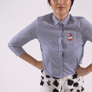 NENEEE Milk Nen crop-top