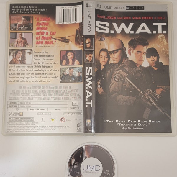 S.W.A.T. PSP UMD Movie 30-Day Warranty