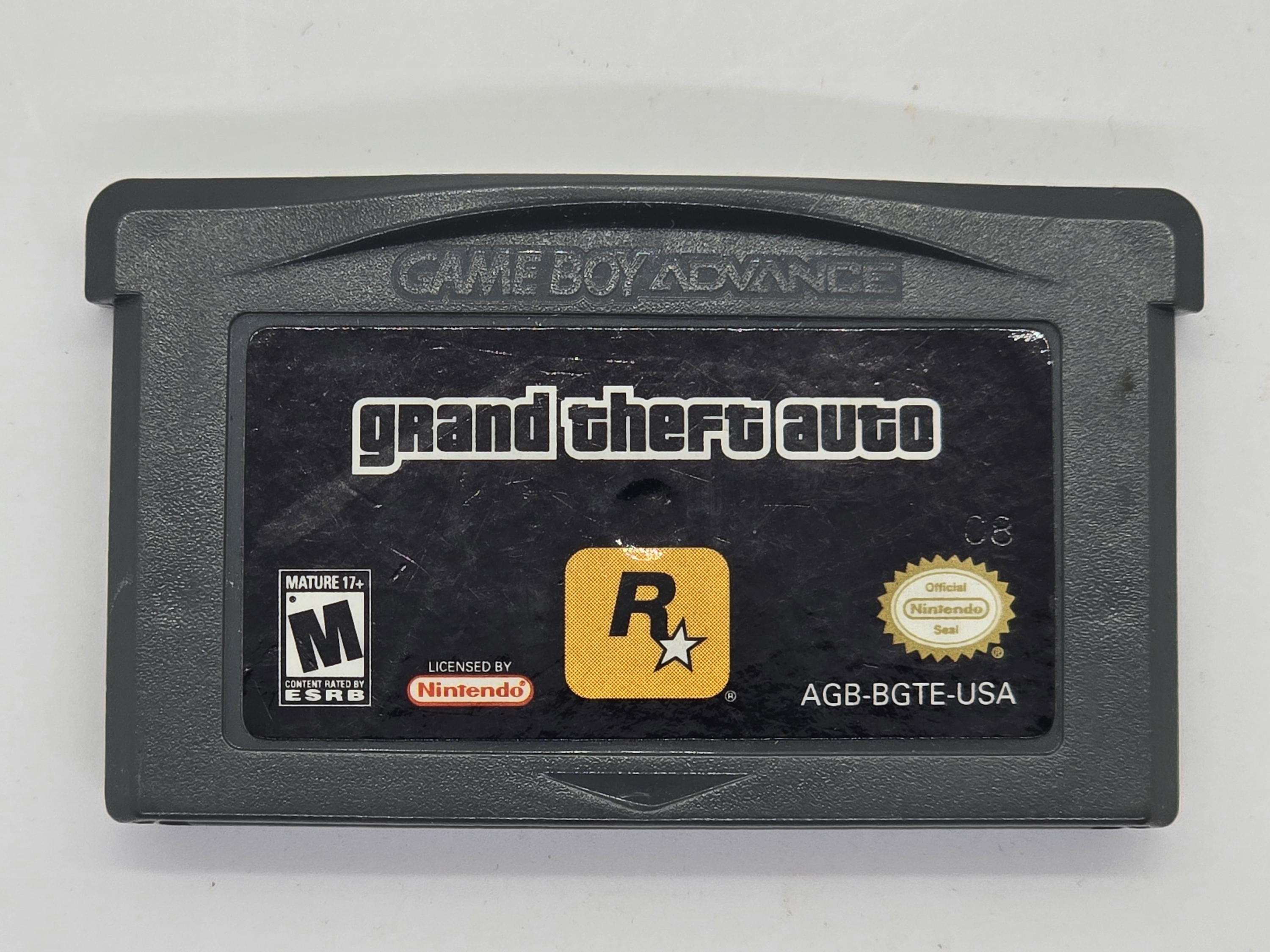Grand Theft Auto GTA GBA Game Boy Advance 30-day Warranty UK