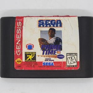 Prime Time Sega Genesis 30-Day Warranty New Save Battery