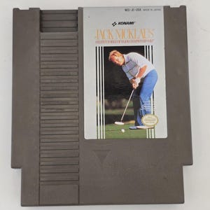 Jack Nicklaus Golf Entertainment system Nintendo NES 30-Day Warranty
