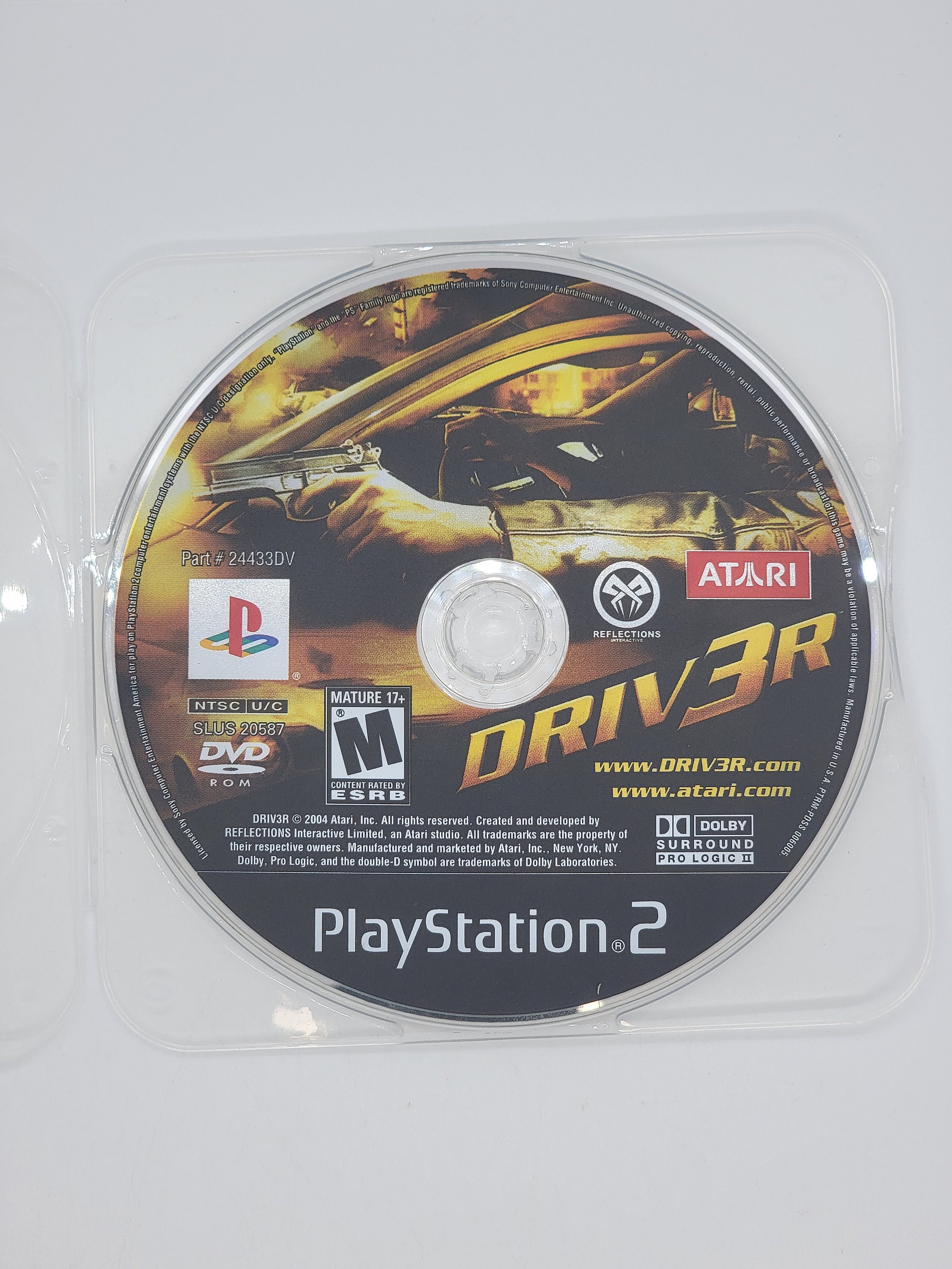 Driv3r Driver 3 Playstation PS1 Game 30-day Warranty - Etsy