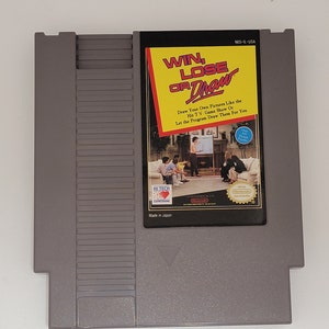Win Lose or Draw Nintendo Entertainment system Nintendo NES 30-Day Warranty