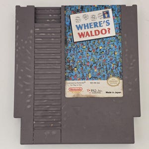 Where&#39;s Waldo? Nintendo Entertainment system Nintendo NES 30-Day Warranty