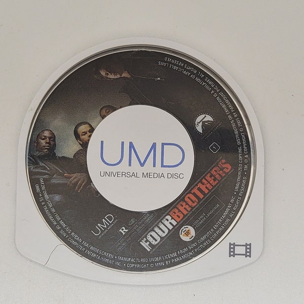 Four Brothers PSP UMD Movie 30-Day Warranty