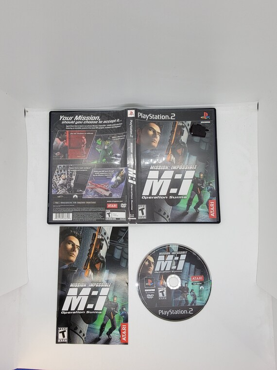 Mission Impossible Operation Surma Complete in the Box CIB PlayStation  PS2 Game 30-Day Warranty