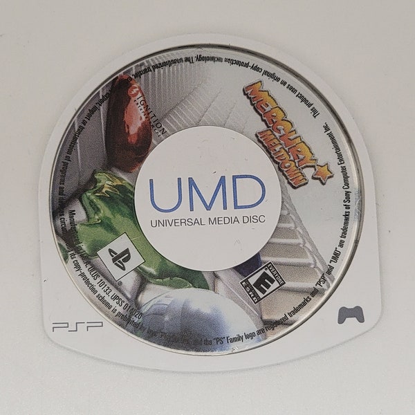 Mercury Meltdown PSP UMD Game 30-Day Warranty