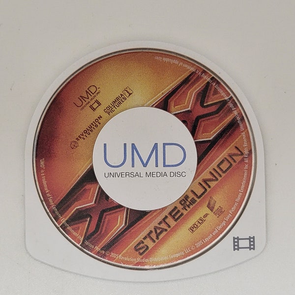 Triple X State of Union PSP UMD Movie 30-Day Warranty