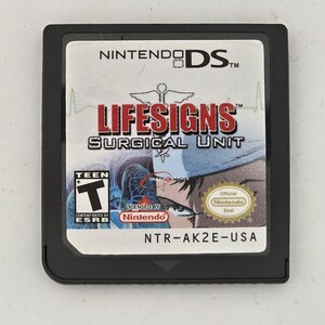 LifeSigns: Surgical Unit Nintendo Ds 30-Day Warranty