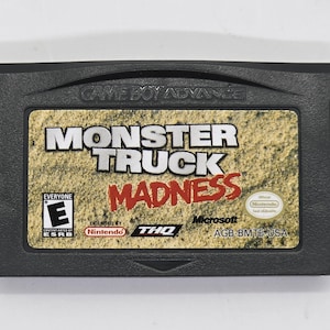 Monster Truck Madness GBA Game Boy Advance 30-Day Warranty