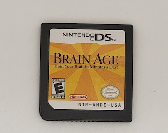 Brain Age  Nintendo Ds 30-Day Warranty
