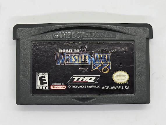 WWF Road to Wrestlemania X8 GBA Game Boy Advance 30-day