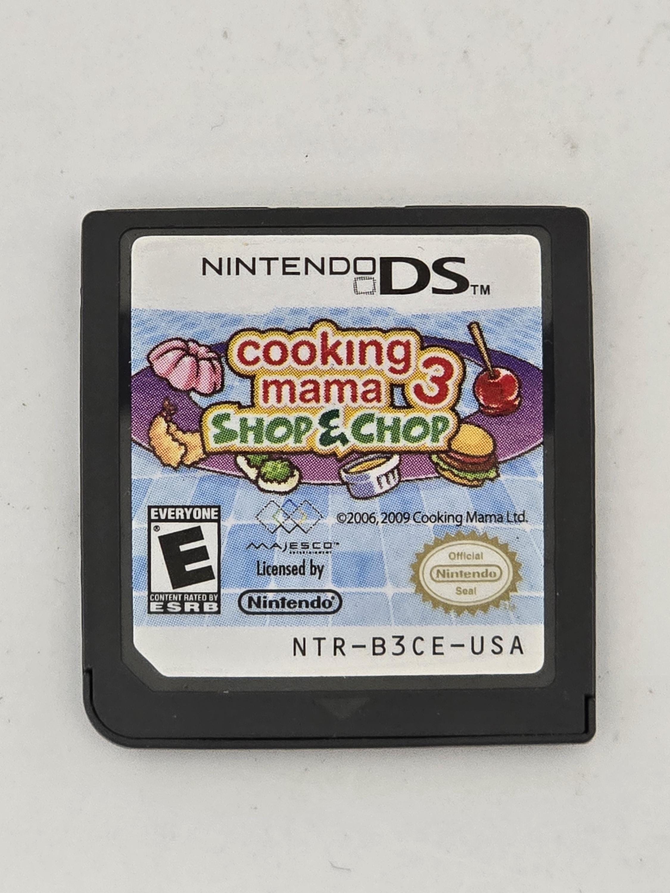 Cooking Mama 3: Shop Chop Nintendo Ds 30-day Warranty UK