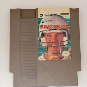 Fútbol de mariscal de campo de John Elway Sistema de entretenimiento Nintendo Nintendo NES Garantía de 30 días