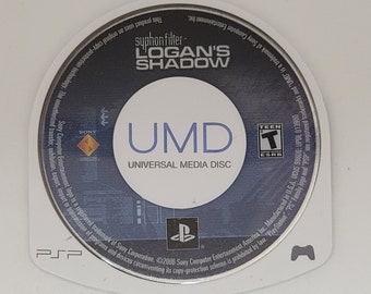 Syphon Filter Logan's Shadow PSP UMD Game 30-Day Warranty