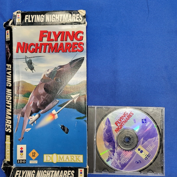 Flying Nightmares 3DO Game Panasonic 3DO Game Goldstar 3DO Game