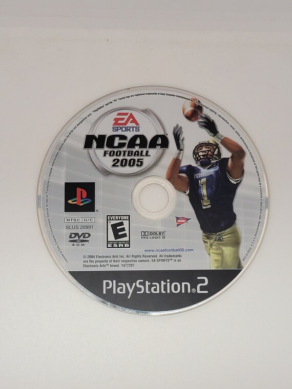 Espn Football Game Vs Madden 2005 Nfl 2k5 Gamecube NCAA Football
