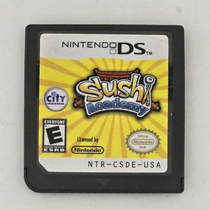 Sushi Academy Nintendo Ds 30-Day Warranty