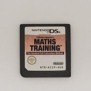 Nintendo DS Professor Kageyama&#39;s Maths Training Nintendo Ds 30-Day Warranty