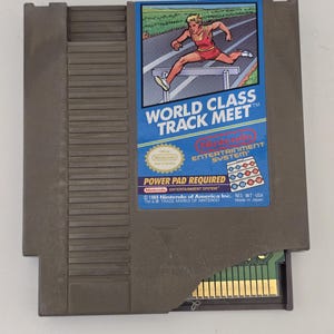 World Class Track Meet Nintendo Entertainment system Nintendo NES 30-Day Warranty