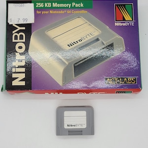 Nintendo 64 N64 メモリーカード 30日間保証