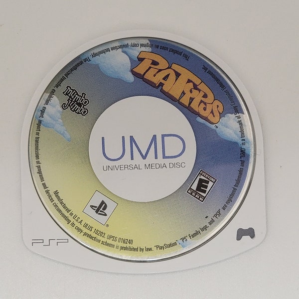 Platypus PSP UMD Game 30-Day Warranty