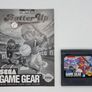 Batter Up with Manual Sega Game Gear Game with Manual 30-Day Warranty