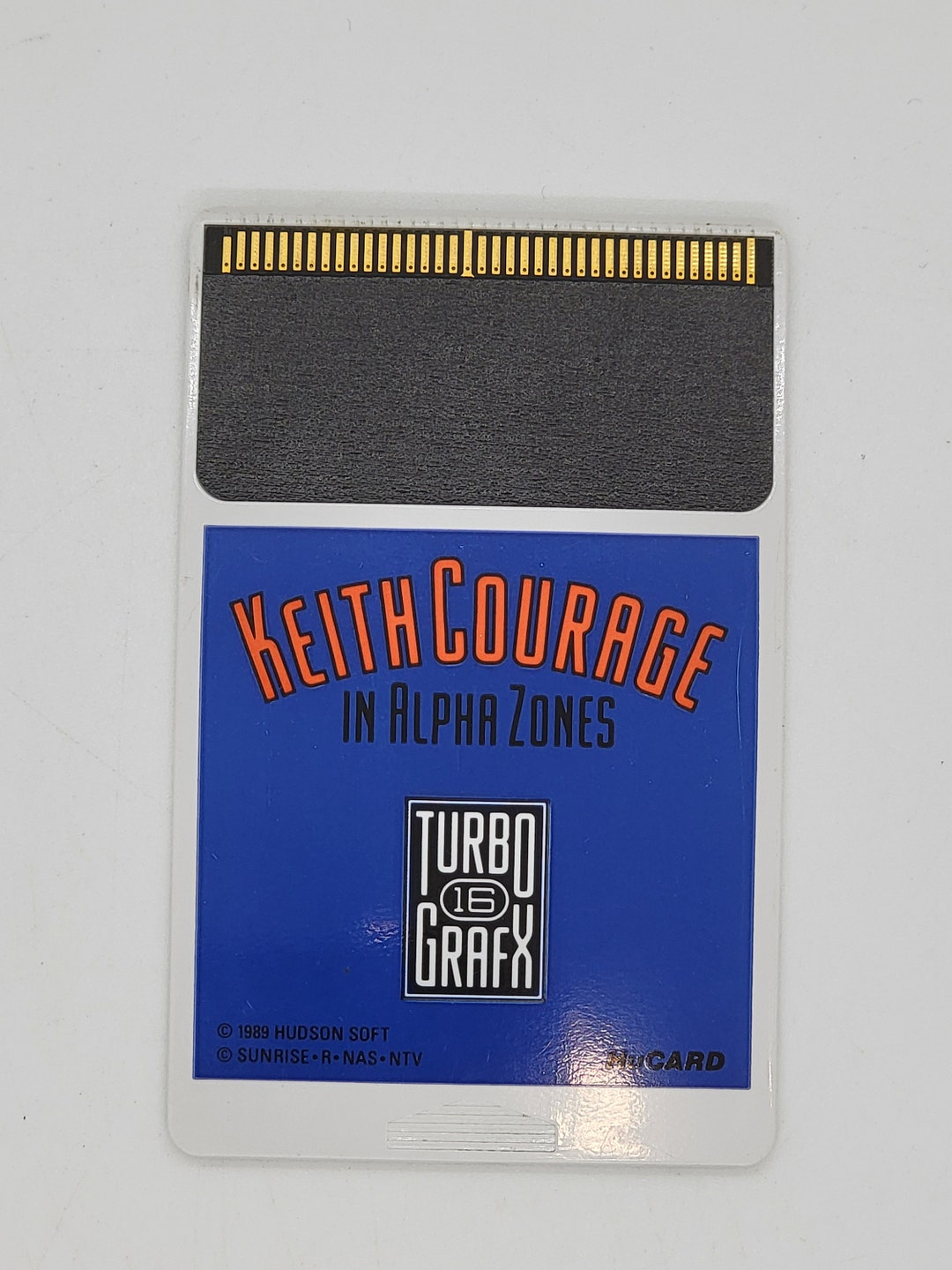 Keith Courage in Alpha Zones Turbografx-16 Turbografx 16 Works