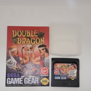 Double Dragon Sega Game Gear Game with Manual 30-Day Warranty