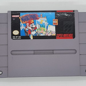 Mario Paint Sistema de entretenimiento Super Nintendo SNES Garantía de 30 días